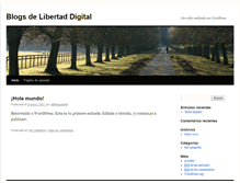 Tablet Screenshot of newblogs.libertaddigital.com