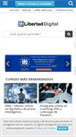 Mobile Screenshot of cursos.libertaddigital.com